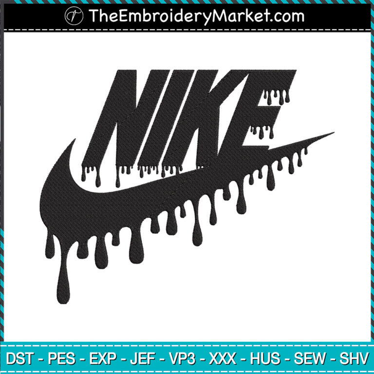 Nike Logo Embroidery Designs File, Nike Machine Embroidery Designs ...