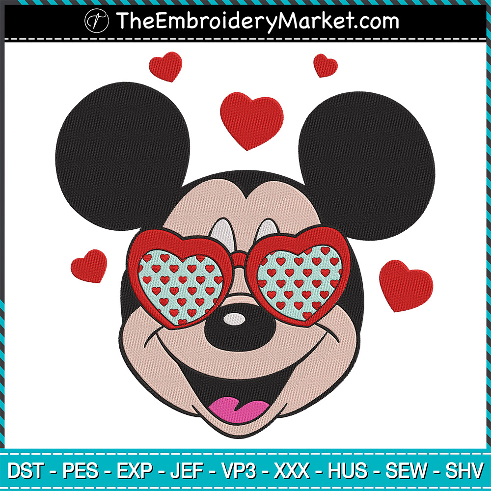 Donald Est 1940 Valentine's Day Embroidery Design, Disney Valentines  Embroidery Designs - SVGbees